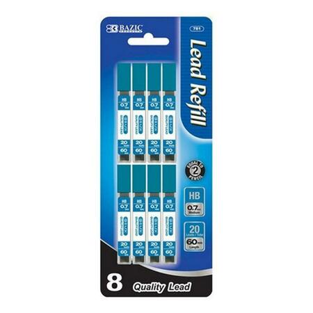 BAZIC PRODUCTS Bazic 20 Ct. 0.7mm Mechanical Pencil Leads Pack of 24 781